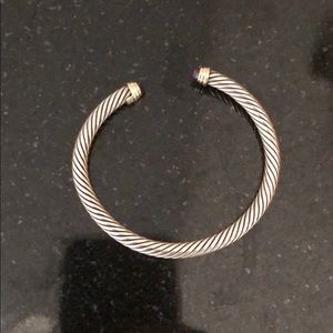 David Yurman purple stone bracelet